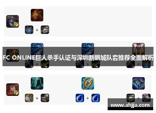 FC ONLINE巨人杀手认证与深圳新鹏城队套推荐全面解析